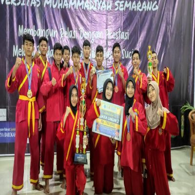 SMK MUHAMMADIYAH 3 WELERI MENJADI JUARA UMUM II KEJUARAAN TAPAK SUCI YANG DISELENGGARAKAN&nbsp; UNIVERSITAS MUHAMMADIYAH SEMARANG.